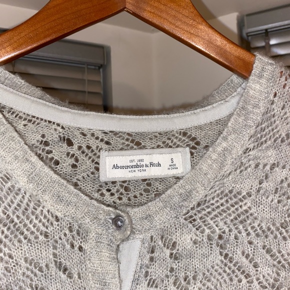 Dainty Grey Short Cardigan - Picture 7 of 7